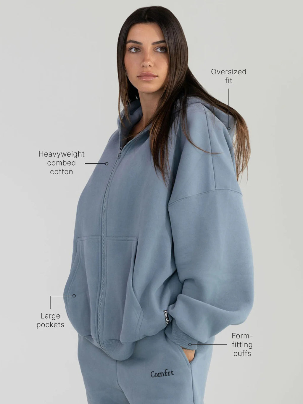 Comfrt Cloud Zip Hoodie