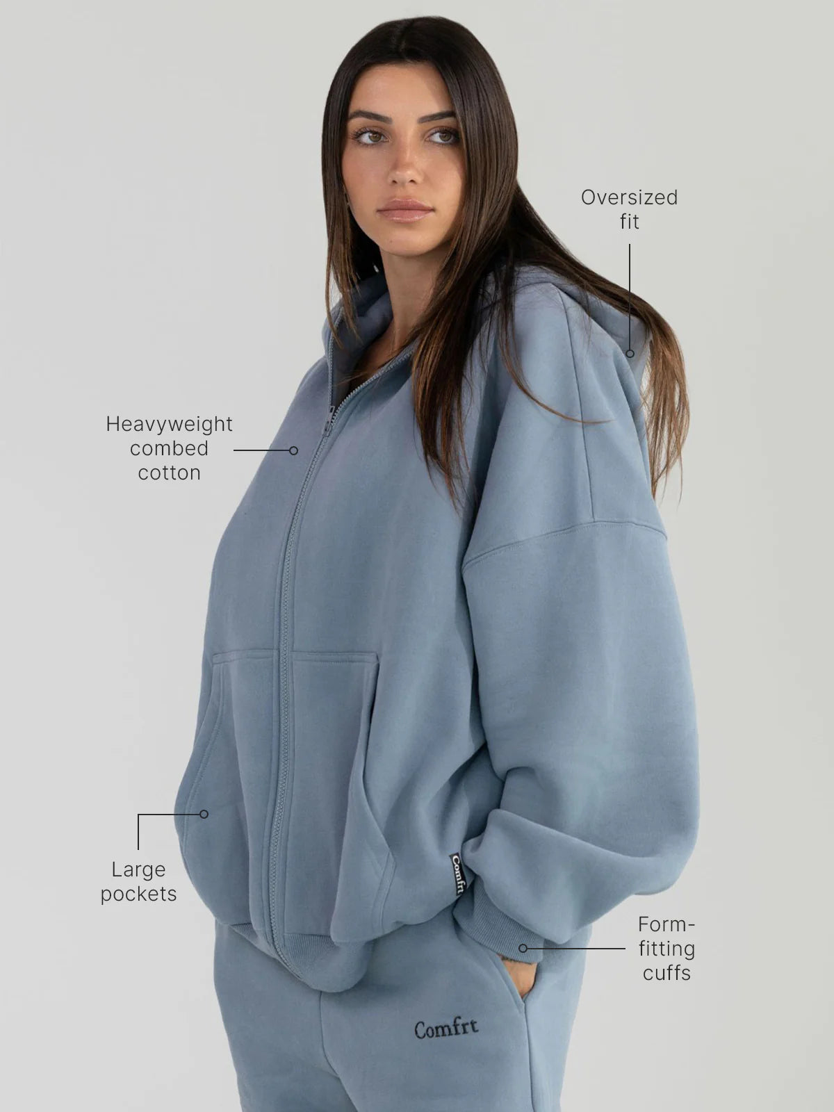 Comfrt Cloud Zip Hoodie