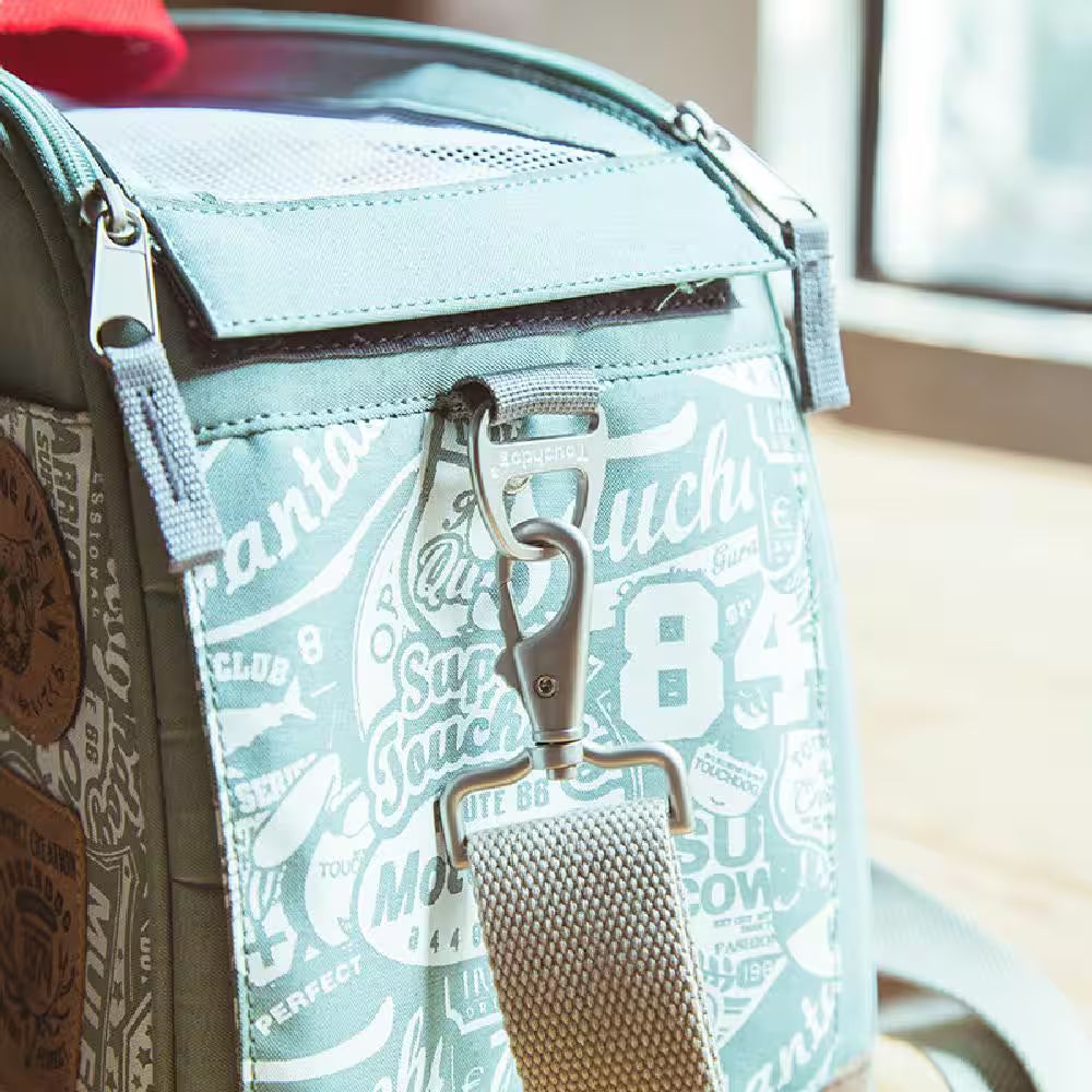 Yellow TSA Approved Around-The-Globe Passport Designer Pet Carrier